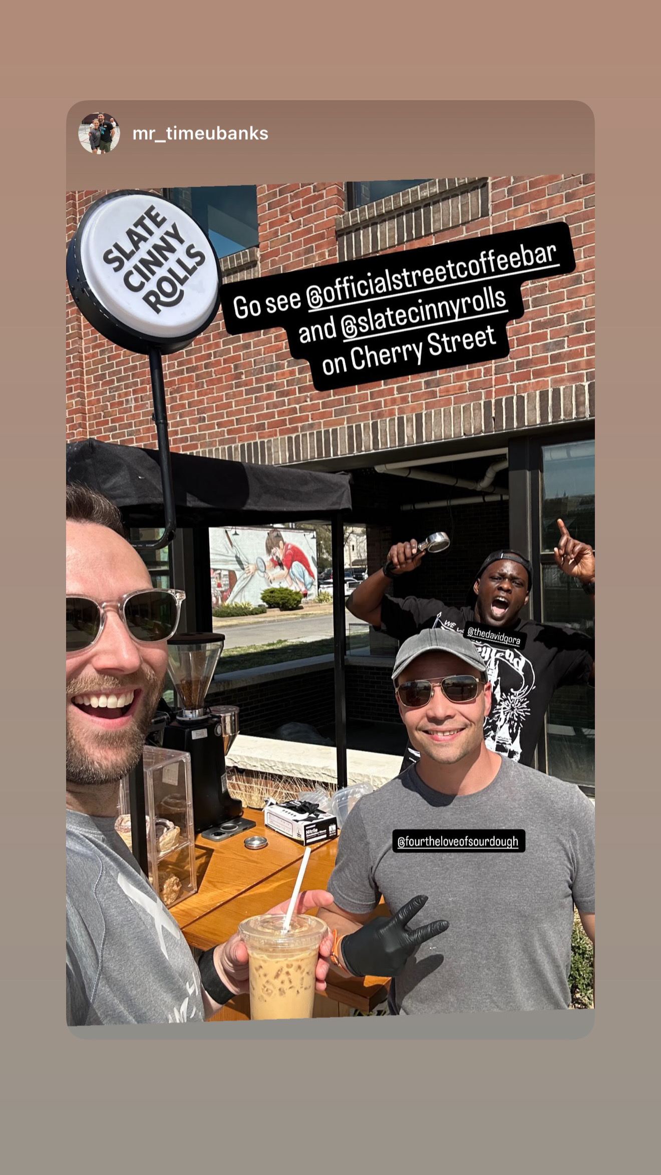Street Coffee Bar cart on Cherry Street, Tulsa
